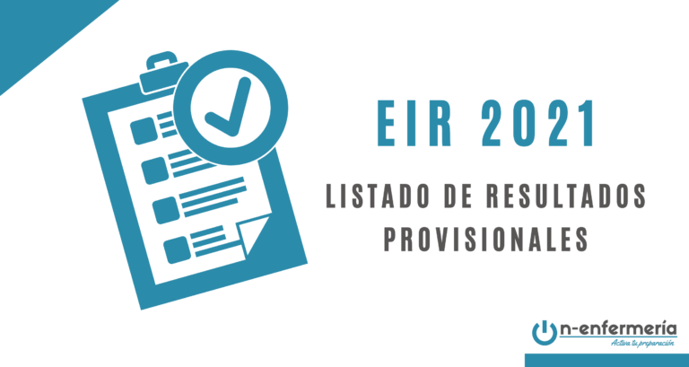 EIR 2021 - Listado de resultados provisionales