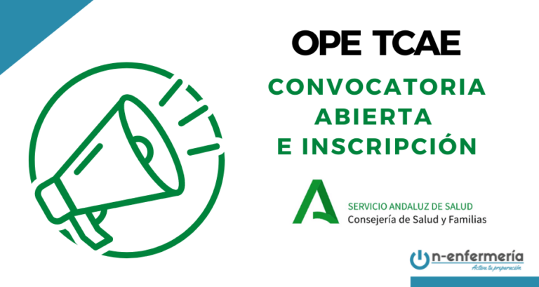 convocatoria OPE TCAE SAS