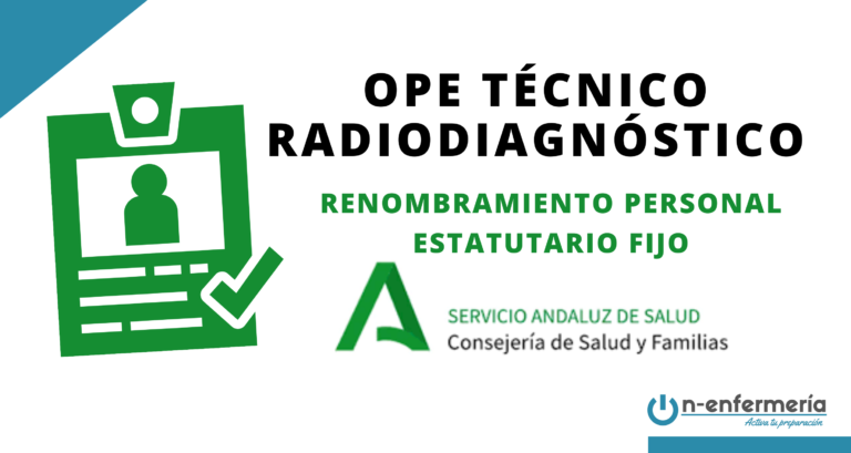 Renombramiento personal estatutario fijo OPE Técnico Radiodiagnóstico SAS 2016