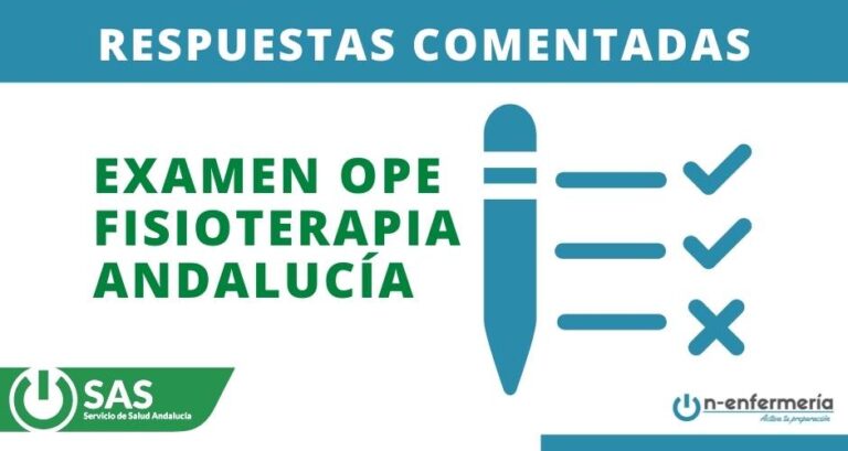 examen ope fisioterapia Andalucía