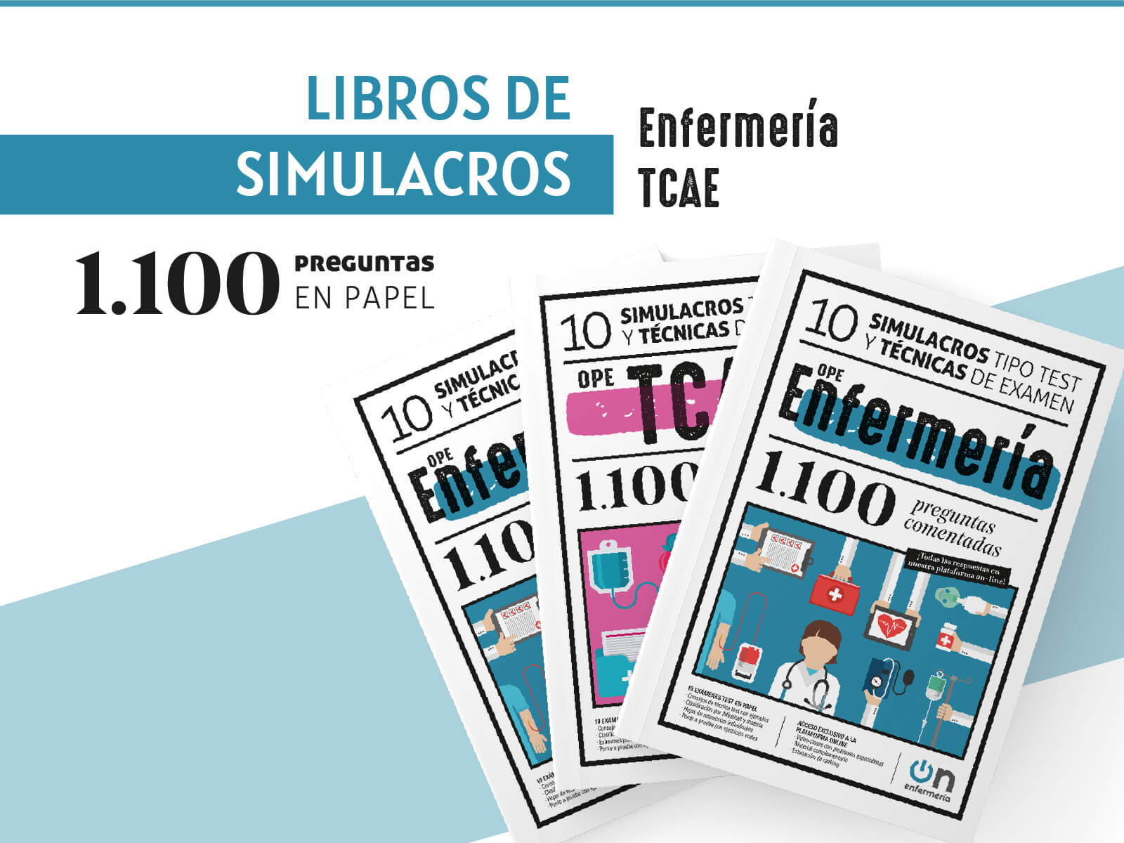 Libros de simulacros Enfermería - TCAE