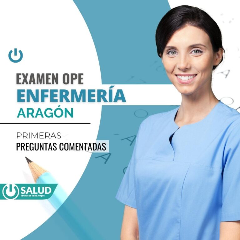 examen ope enfermería Aragón preguntas