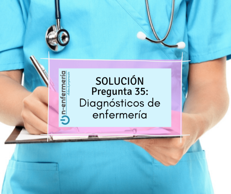 Examen de OPE enfermería Test 35: Diagnósticos de enfermería