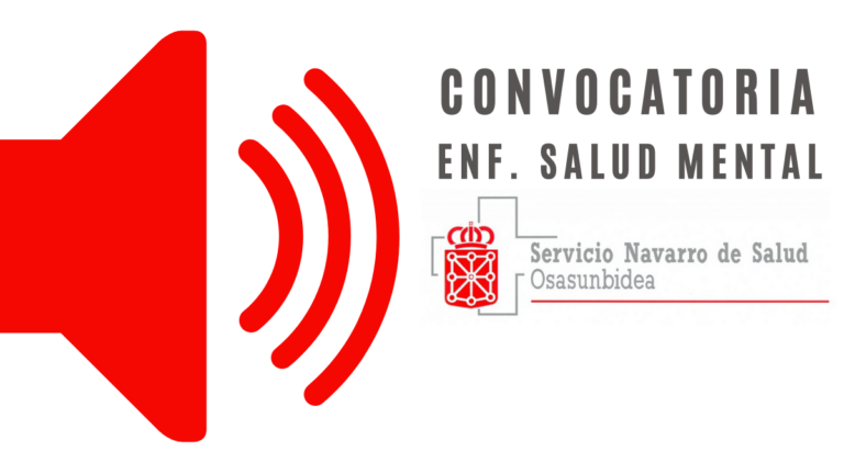 CONVOCATORIA OPE ENFERMERIA SALUD MENTAL 2020 NAVARRA