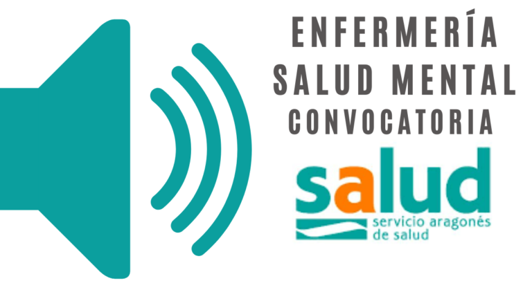 OPE ENFERMERÍA SALUD MENTAL ARAGÓN