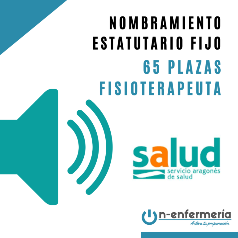 OPE Aragón Fisioterapeuta: nombramiento y adjudicación de plazas