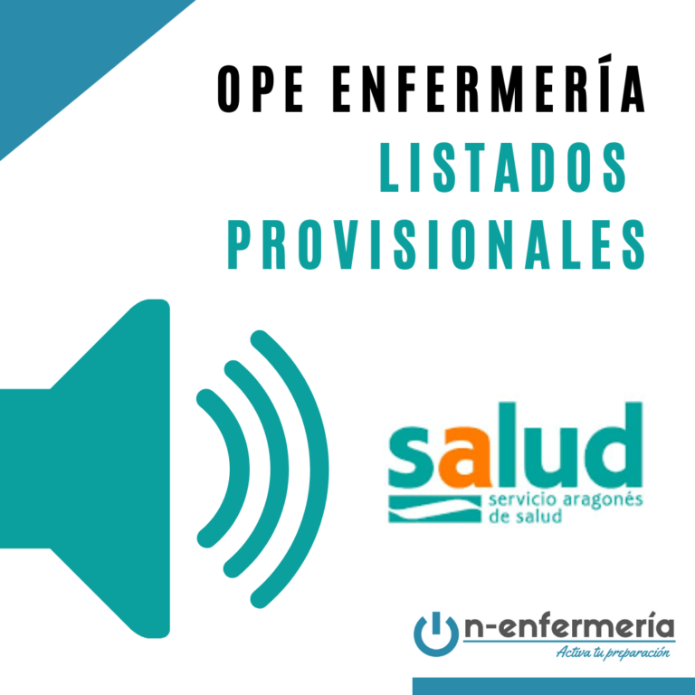 listados ope enfermería aragón