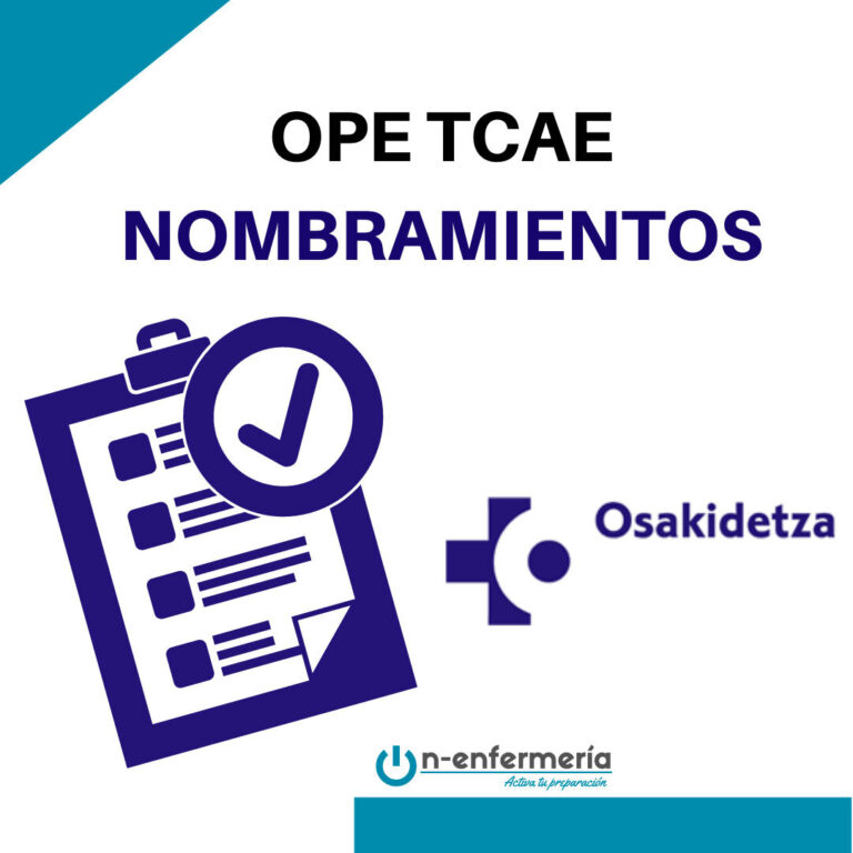 nombramientos ope tcae osakidetza