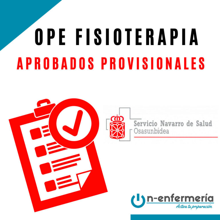 lista aprobados ope fisioterapia navarra