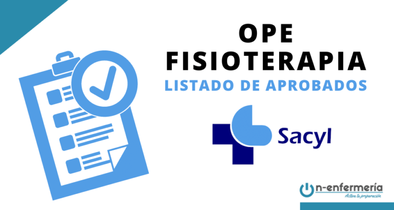 Aprobados OPE Fisioterapia SACYL