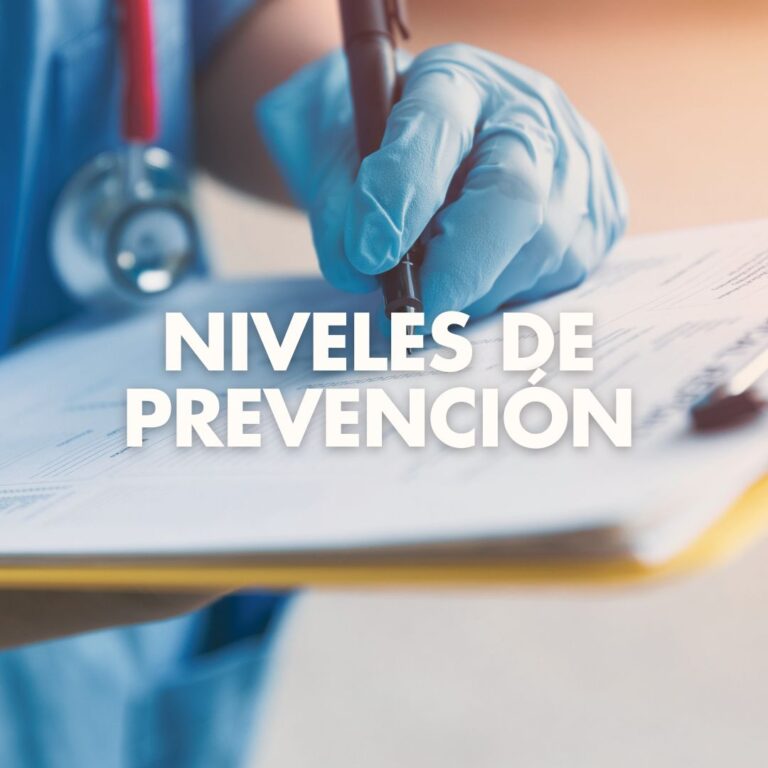 Preguna examen ope enfermería: niveles de prevención