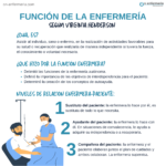 Infografía Función de la enfermería según Virginia Henderson