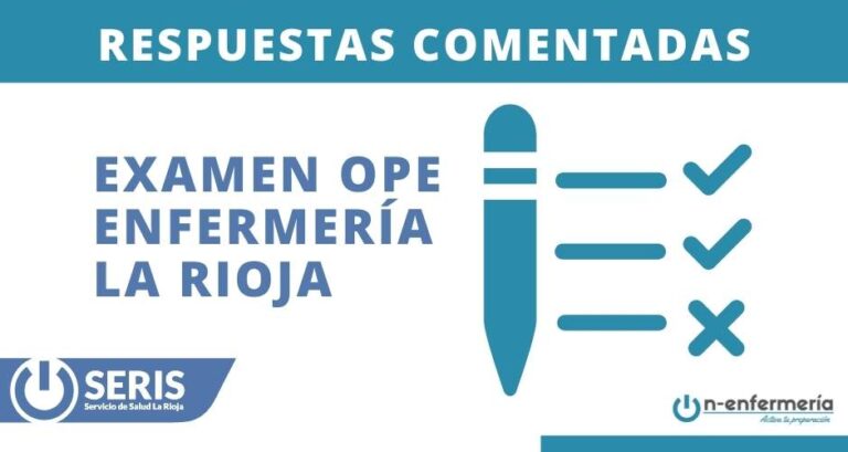 examen ope enfermería la rioja