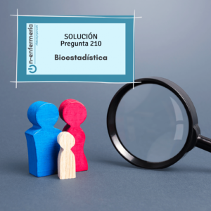 Solución pregunta examen OPE Enfermería nº210 Bioestadística