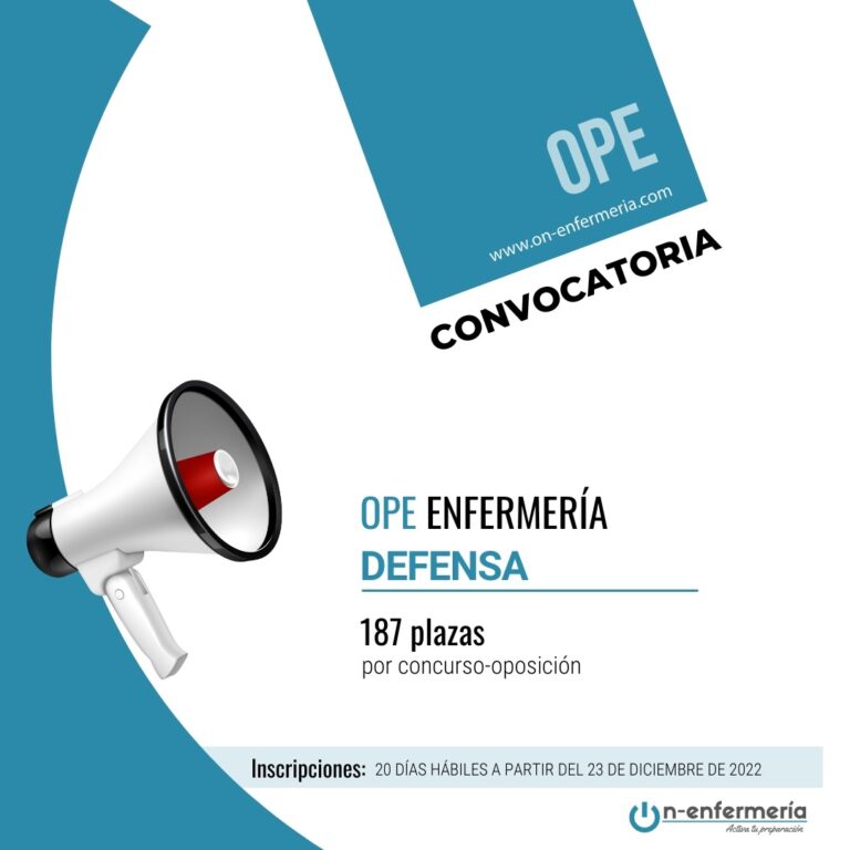 convocatoria enfermería red hospitalaria defensa