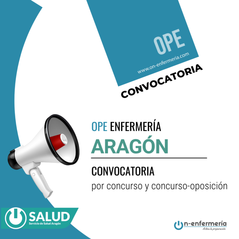 Convocatoria OPE Enfermería Aragón estabilización. ¡Abierta inscripción! 244 plazas