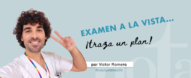 Examen ope enfermería a la vista... ¡Traza un plan!