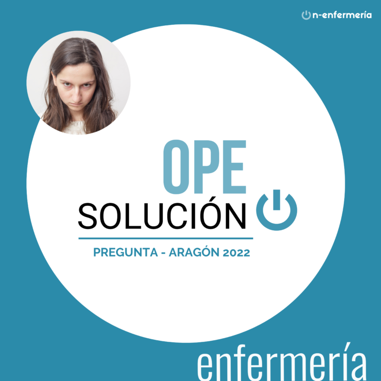 pregunta examen ope enfermeria ARAGÓN 2022 CAMBIO CONDUCTA