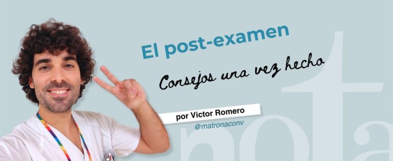 Toma Nota post-examen OPE Enfermería